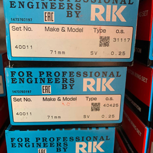 رینگ موتور 0.25 پراید RIK